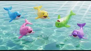 Five Little Dugongs Float Float Float | Gentle Sea Animal Song & Counting Rhyme