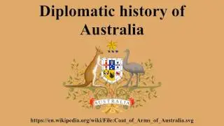 Diplomatic history of Australia