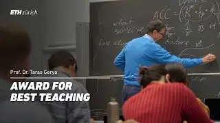 Taras Gerya wins the Alumni Award for Best Teaching
