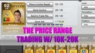 FUT 13 - Trading Tips - The Price Range - 10k to 20k