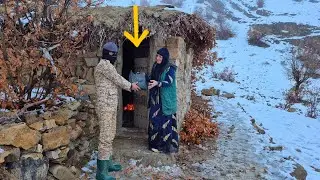 Загадочное приключение в дикой местности: Спасение одинокой матери в снежной буре.