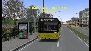 OMSI 2 | 63 KAĞITHANE - &Ccedil;ELİKTEPE - KABATAŞ | OTOKAR KENT 290 LF | İSTANBUL XS-3 | O-4020