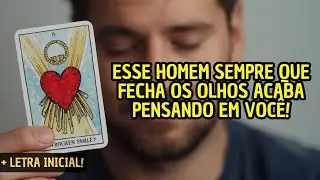 🔴 ESSE HOMEM SEMPRE QUE FECHA OS OLHOS, SUA IMAGEM VEM A MENTE!