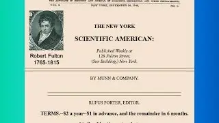 Robert Fulton, 1765-1814