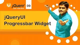 jQuery UI Progress Bar Widget - jQuery UI Tutorial 09 🚀