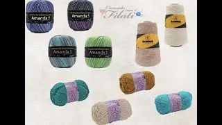 Recensione nuovi filati Tessiland Primavera Estate 2023💕Creando con i filati💕