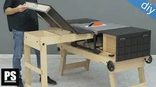 Mesa de extensi&oacute;n con mesa deslizable de corte para sierra - Parte 5