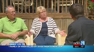 Parents of dog-mauling victim still push for change