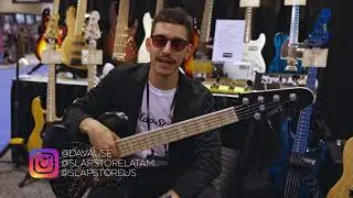Bass Review: Atelier Z M265 Black Silverline NAMM Show 2024 (ft. @DavidVause)