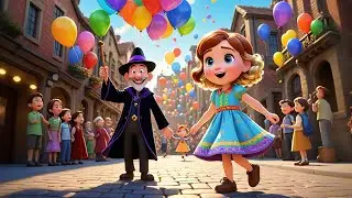 Magic Balloon Party | Fun Counting & Celebration Song for Kids | Preschool Learning Rhyme