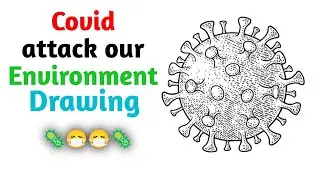 Coronavirus Awareness poster Drawing | How to Draw easy poster of Corona COVID-19 Prevention