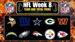 NFL Week 8 Picks! NFL Picks & Predictions 2025
