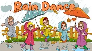 Rain Dance| kids Interactive Song | fun song video | cartoon video | learning song | #kidssong
