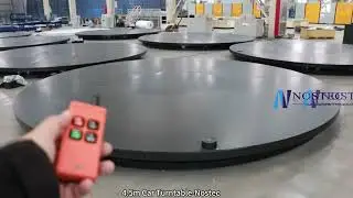4.5m diameter Car rotating platform rotating stage from Nostec
