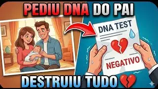 A filha pediu DNA do pai... O resultado destruiu a família inteira