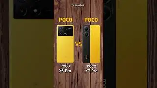 POCO X6 Pro vs POCO X7 Pro. #comparison