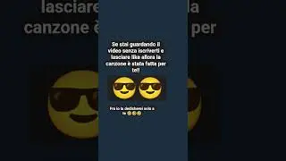 se non hai fatto quello che ho scritto allora questa canzone &egrave; per te