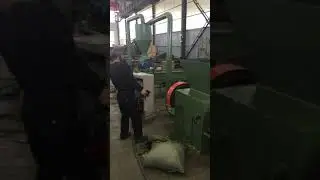 Rubber granules milling machine/Rubber crumb making system testing