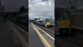 Irish rail class 22000 @ newbridge #train #irishrail #railway  #ireland