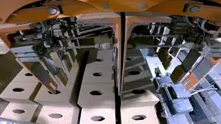 WKP850R: High-Performance Sand Lime Brick Press with Robot &ndash; Calsitec by Aircrete