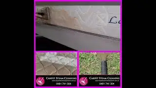 Carpet Steam Cleaning - Mattress Coffee Stain Removal