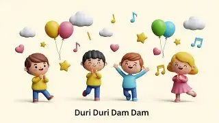 Dudi Dudi Dam Dam Dance 💃🕺 | Funny Kids Dance Video | Kids & Babies Rhymes