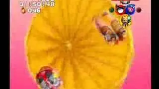 Sonic Heroes:  Hang Castle-Team Rose-Passing the Goal Ring!