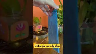 Easy reverse glass painting #bottlepainting #diycrafts #artandcraft #artist #diyprojects #diyideas