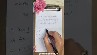 Finding an odd expression - can you find it? | Learn maths with me