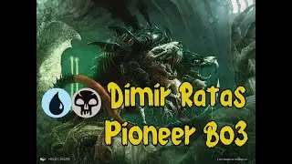 Dimir Ratas Pioneer Avatar Bo3 | Gameplay en Espa&ntilde;ol Mtg Arena