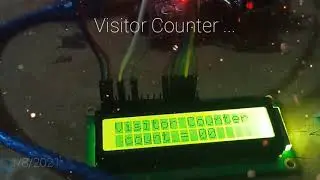 Bidirectional Visitors Counter Using Arduino and IR Sensor