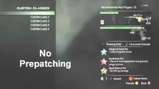 MW3 Competitive Rules, Classes, ETC
