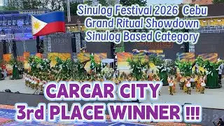 Sinulog 2026 CARCAR 3rd PLACE WINNER SB Ritual Showdown Cebu City Festival Dance & Costume Parade 