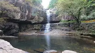 the waterfall..south korea   travel boy sl