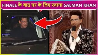 Salman Khan's EXIT Video After Announcing Gaurav Khanna As Bigg Boss 19 Winner