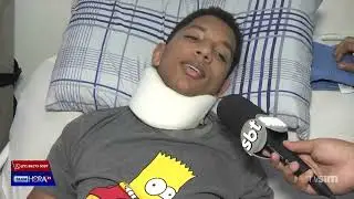Acidente na praia: Jovem fica tetraplégico após ser surpreendido por onda - 24/04/2025