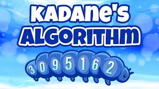 Kadane's Algorithm JavaScript