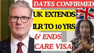 UK Immigration Update 2025: ILR Extended to 10 Years | Care Visa Ends | New Skilled Worker Rules