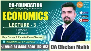 #Ca foundation economics Lectures I Ca foundation economics marathon - CA CHETAN MALIK