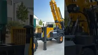 300m Deep Borehole Drilling Rig &ndash; Wheel-Mounted Water Well Drilling Demo & Close-Up Look