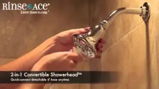 Rinse Ace 3003 2 in 1 Convertible Showerhead Review