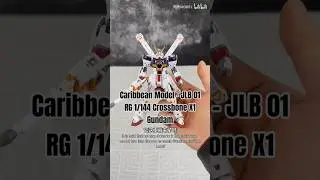 Caribbean Model JLB 01 RG 1/144 Crossbone X1 Gundam Review #gundam #plamo #modelkit #gunpla #mecha