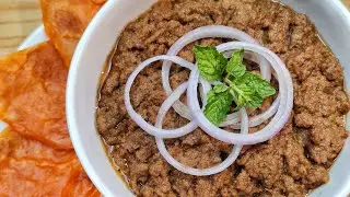 Ghutwa Kabab (Majlisi Kabab) Recipe Hindi/Urdu/ English Subtitles