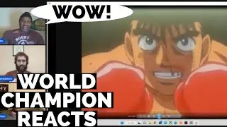 Heavyweight Boxing Legend Reacts Hajime No Ippo Ep 72 Lallapallooza!