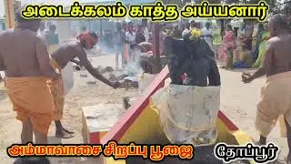 தோப்பூர் ஸ்ரீ அடைக்கலம் காத்த அய்யனார் பெத்தம்மாள் திருக்கோவில் மார்கழி மாதம் சிறப்புஅமாவாசை பூஜை