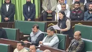 Jammu Kashmir Assembly Discussion on Budget: Devyani Rana Speaks
