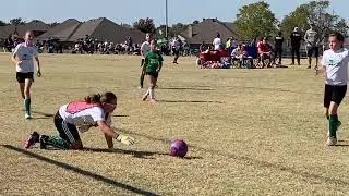 U10 Lightning vs Shooting stars last game of the 2024 fall season