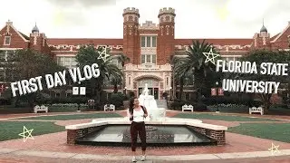first day of college vlog 2018 | florida state university ✰