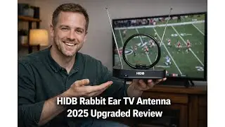 📡 Обзор модернизированной телевизионной антенны HIDB Rabbit Ear 2025 – стоит ли её покупать? 📡