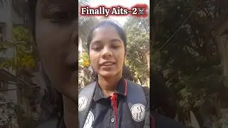 My Aits-2 experience☠️|| #shorts #aits #neetaspirant